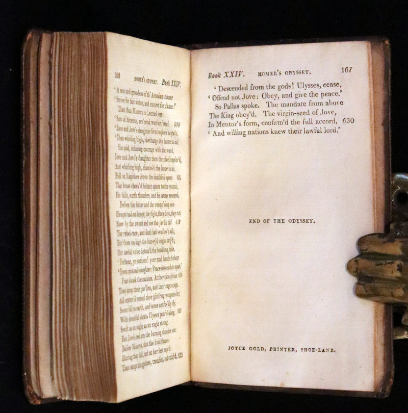 1807 Scarce Complete Book Set - The Odyssey and Iliad by Homer. Illustrations and Maps.