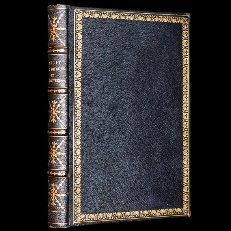 1855 Scarce French Edition - Travels and Discoveries of Father Marquette in 1673. Michigan and Mississippi.