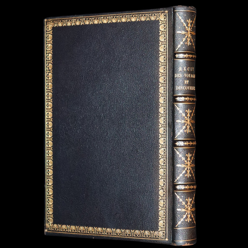1855 Scarce French Edition - Travels and Discoveries of Father Marquette in 1673. Michigan and Mississippi.
