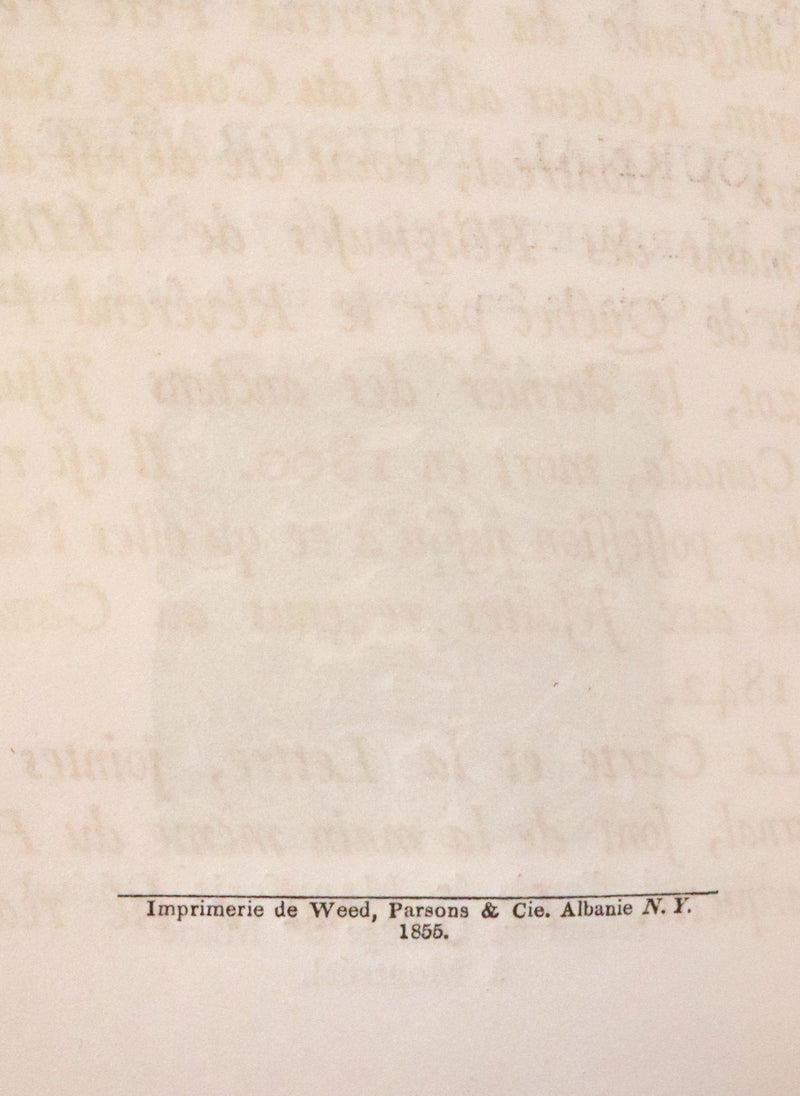 1855 Scarce French Edition - Travels and Discoveries of Father Marquette in 1673. Michigan and Mississippi.