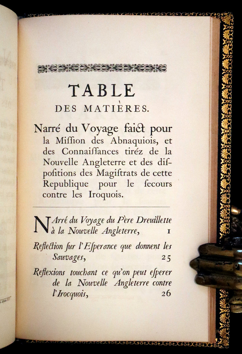 1855 Scarce French Edition - Travels and Discoveries of Father Marquette in 1673. Michigan and Mississippi.
