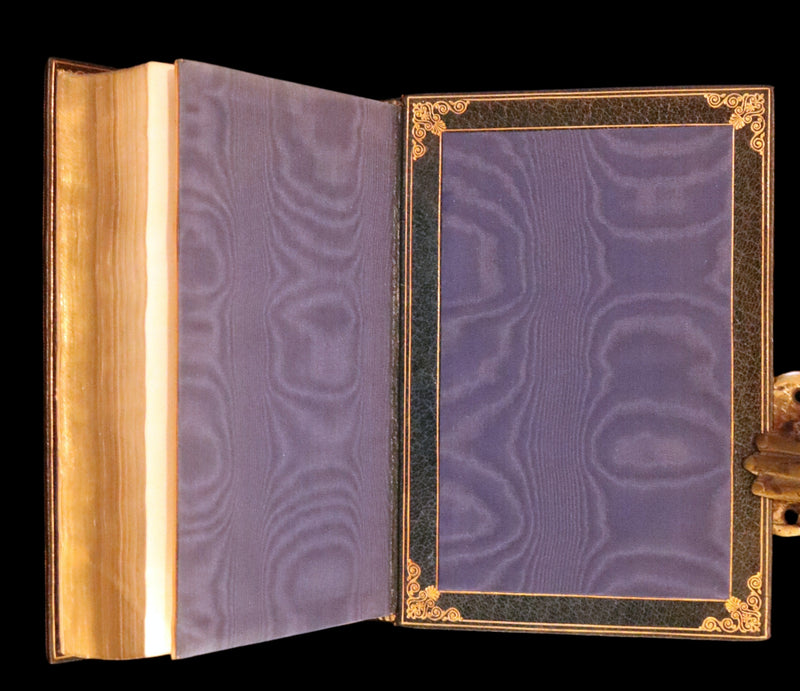1919 Exquisite Bayntun Mocco Binding - The Poetical Works of Robert Browning.