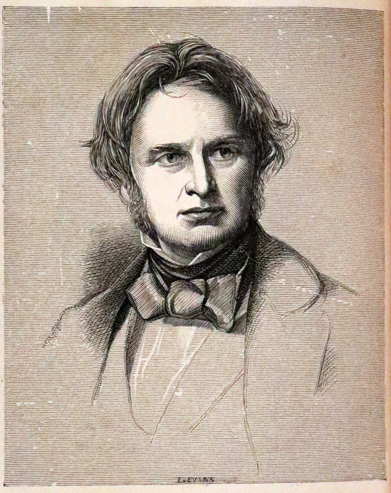 1862 Rare Victorian Book - The Poetical Works of Longfellow Illustrated by Sir John Gilbert.