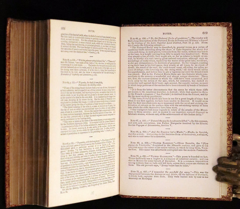 1862 Rare Victorian Book - The Poetical Works of Longfellow Illustrated by Sir John Gilbert.
