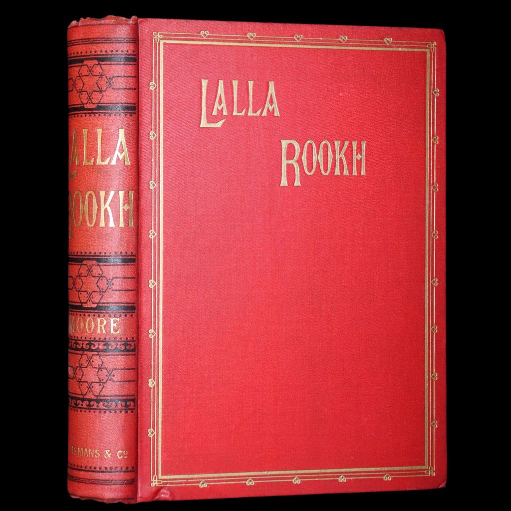 1880 Rare Book - Lalla Rookh an Oriental Romance by Thomas Moore