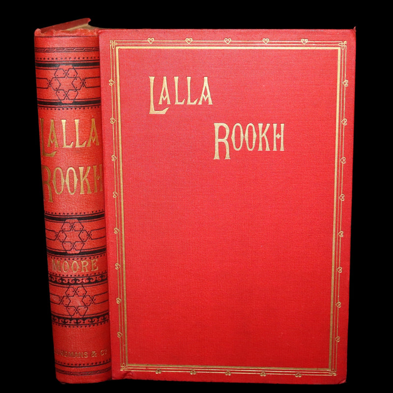 1880 Rare Book - Lalla Rookh an Oriental Romance by Thomas Moore illustrated by John Tenniel.