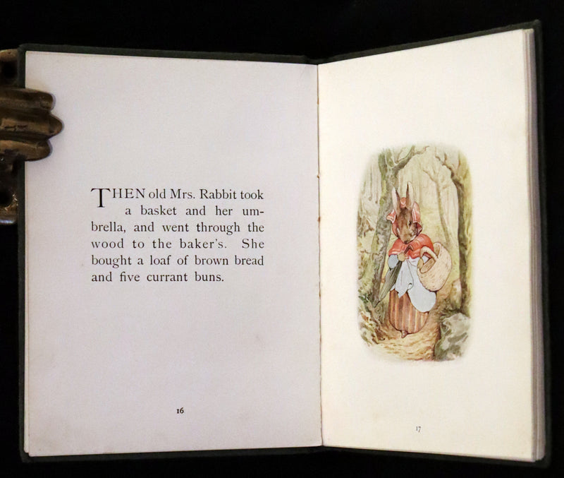 1906 Rare Early Edition - The Tale of Peter Rabbit written and illustrated by Beatrix Potter.