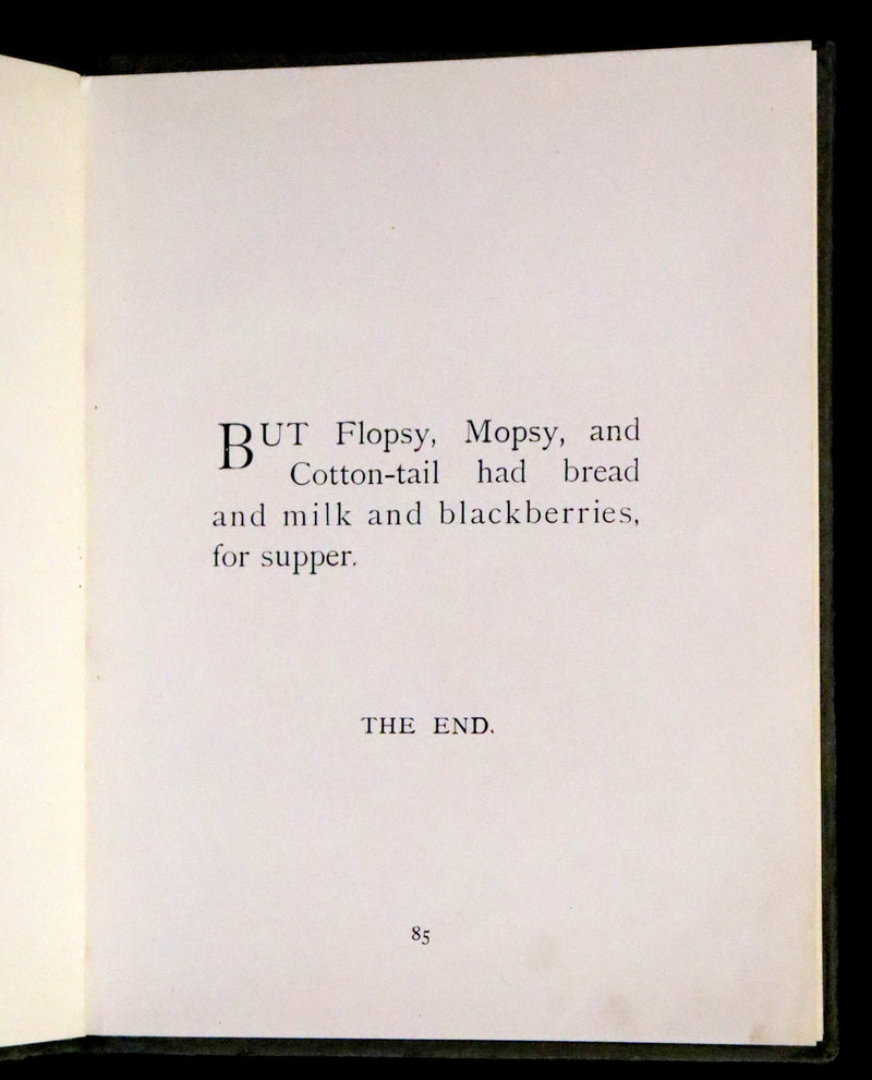 1906 Rare Early Edition - The Tale of Peter Rabbit written and illustrated by Beatrix Potter.