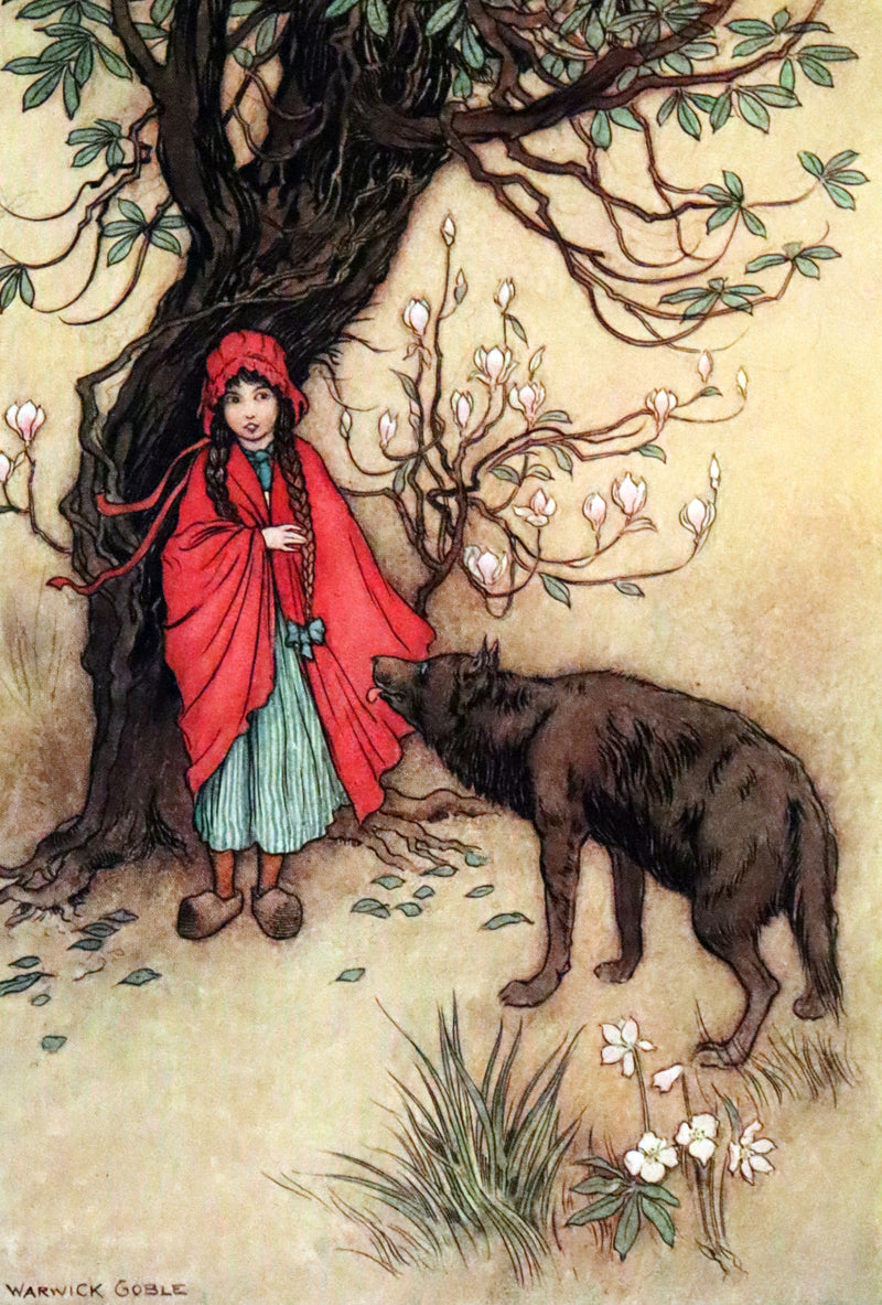 1913 Rare First Edition - The Fairy Book Illustrated in color by Warwick Goble.