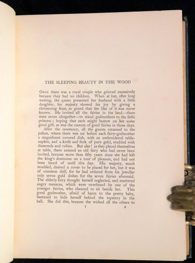 1913 Rare First Edition - The Fairy Book Illustrated in color by Warwick Goble.