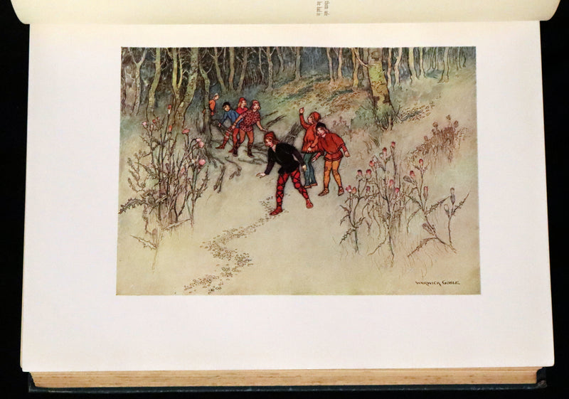 1913 Rare First Edition - The Fairy Book Illustrated in color by Warwick Goble.