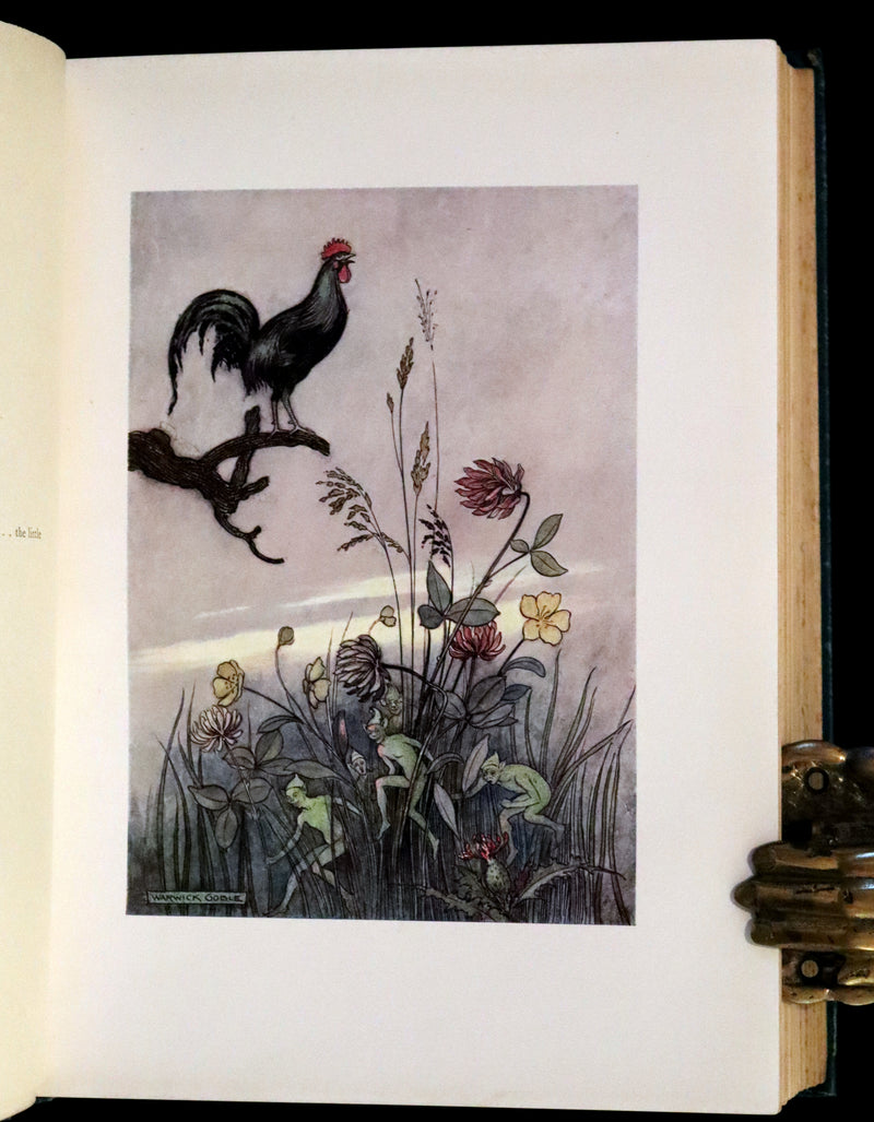 1913 Rare First Edition - The Fairy Book Illustrated in color by Warwick Goble.