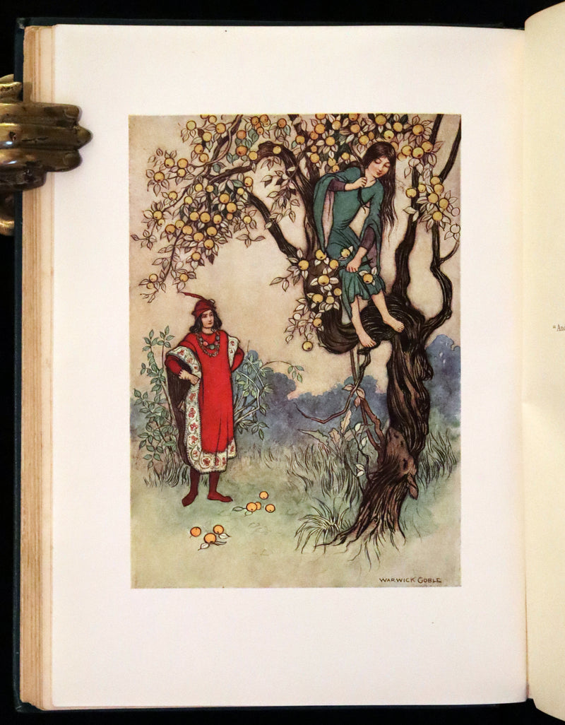1913 Rare First Edition - The Fairy Book Illustrated in color by Warwick Goble.
