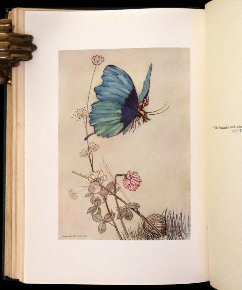 1913 Rare First Edition - The Fairy Book Illustrated in color by Warwick Goble.