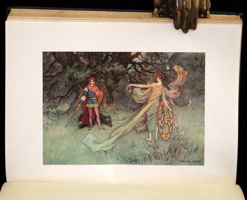 1913 Rare First Edition - The Fairy Book Illustrated in color by Warwick Goble.