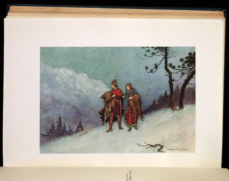 1913 Rare First Edition - The Fairy Book Illustrated in color by Warwick Goble.