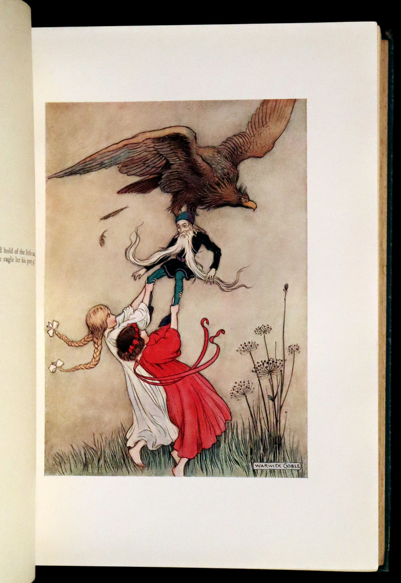 1913 Rare First Edition - The Fairy Book Illustrated in color by Warwick Goble.
