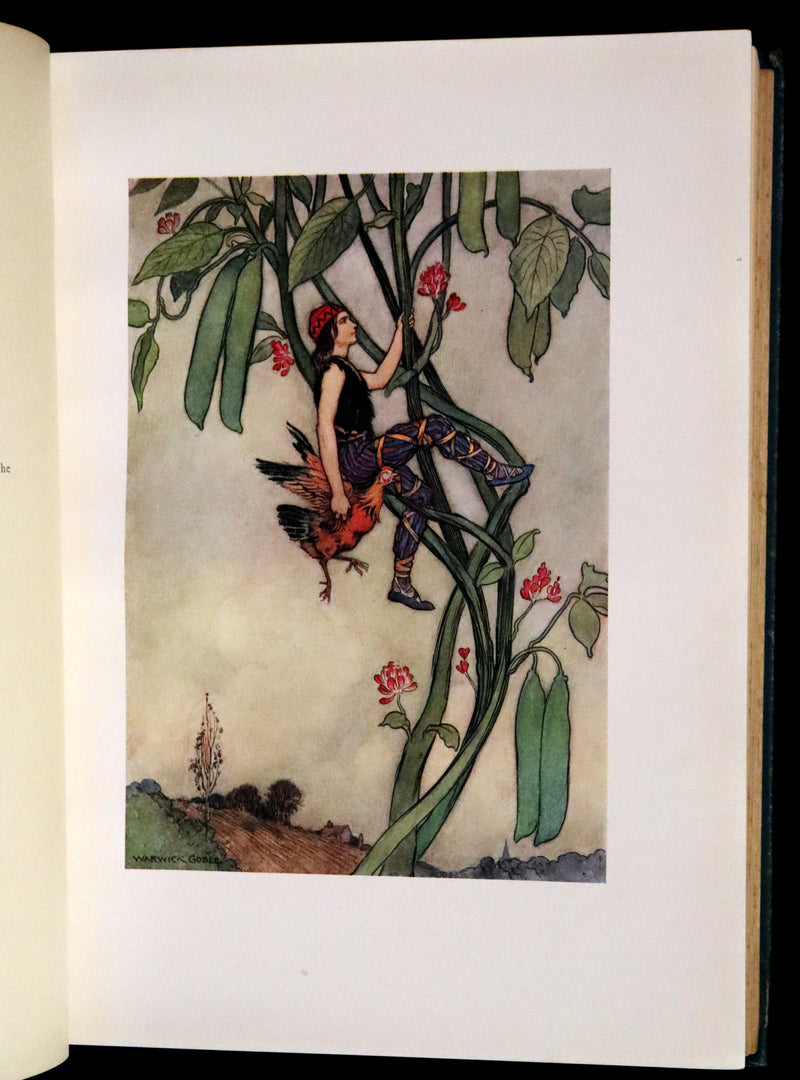 1913 Rare First Edition - The Fairy Book Illustrated in color by Warwick Goble.