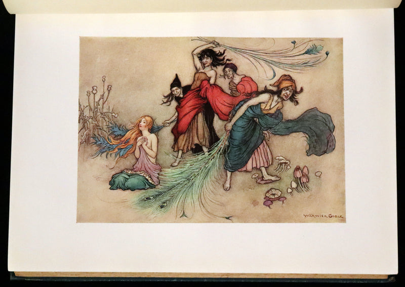 1913 Rare First Edition - The Fairy Book Illustrated in color by Warwick Goble.