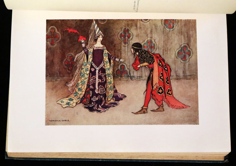 1913 Rare First Edition - The Fairy Book Illustrated in color by Warwick Goble.