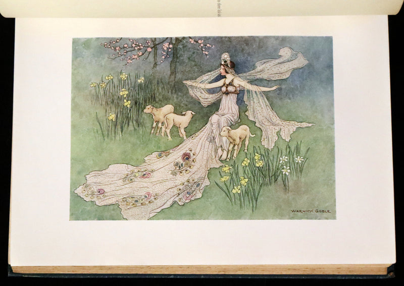 1913 Rare First Edition - The Fairy Book Illustrated in color by Warwick Goble.