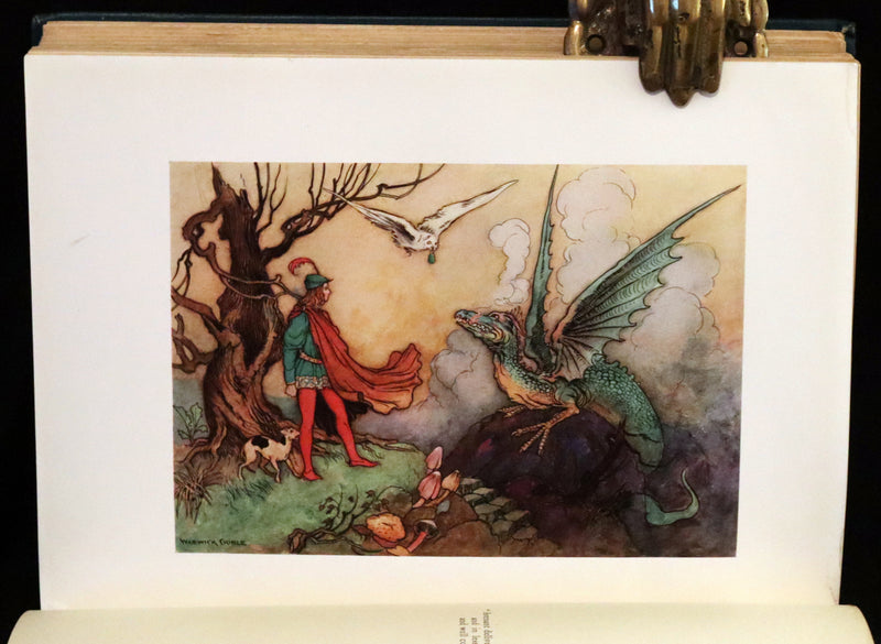 1913 Rare First Edition - The Fairy Book Illustrated in color by Warwick Goble.