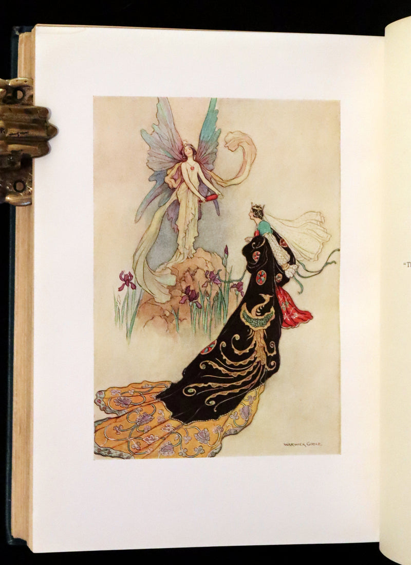 1913 Rare First Edition - The Fairy Book Illustrated in color by Warwick Goble.