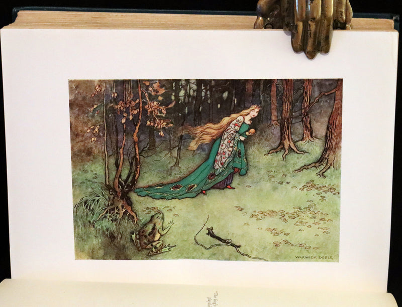 1913 Rare First Edition - The Fairy Book Illustrated in color by Warwick Goble.