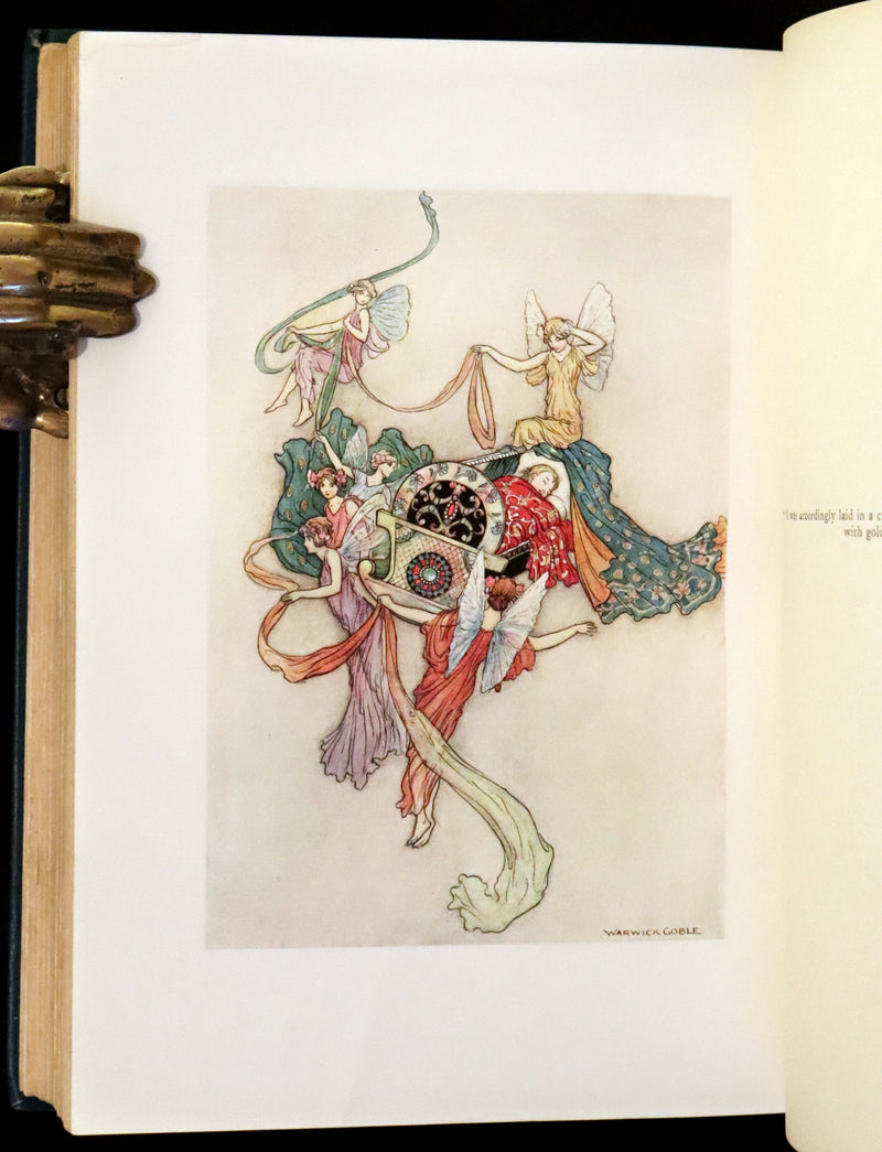1913 Rare First Edition - The Fairy Book Illustrated in color by Warwick Goble.