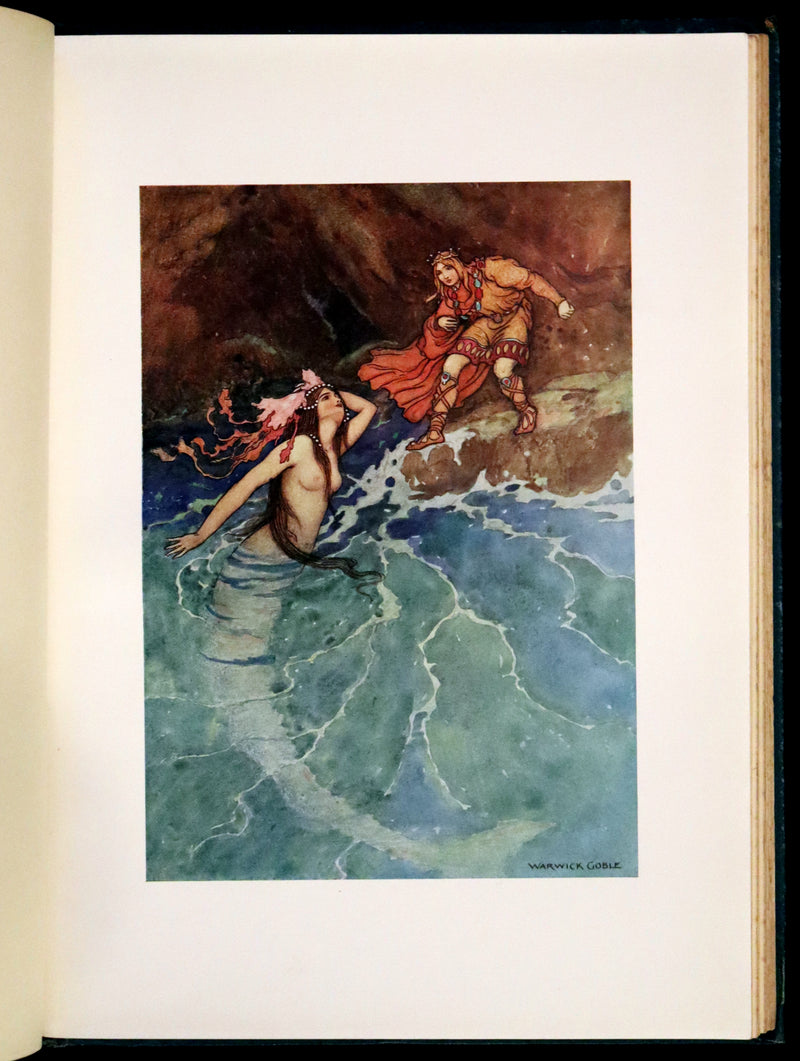 1913 Rare First Edition - The Fairy Book Illustrated in color by Warwick Goble.