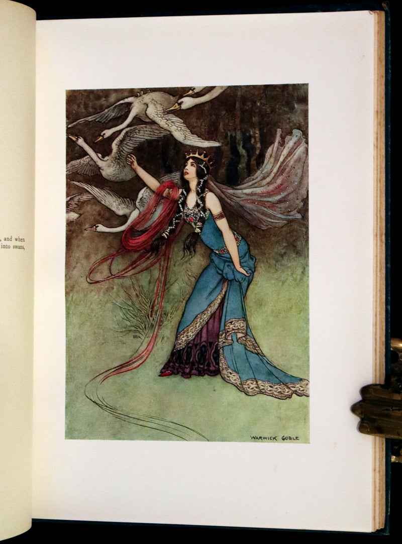 1913 Rare First Edition - The Fairy Book Illustrated in color by Warwick Goble.