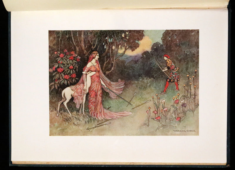 1913 Rare First Edition - The Fairy Book Illustrated in color by Warwick Goble.