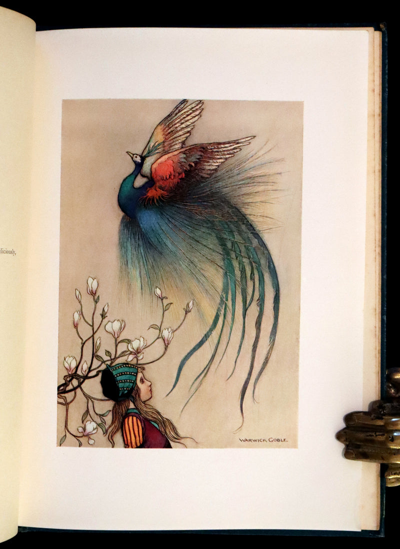 1913 Rare First Edition - The Fairy Book Illustrated in color by Warwick Goble.