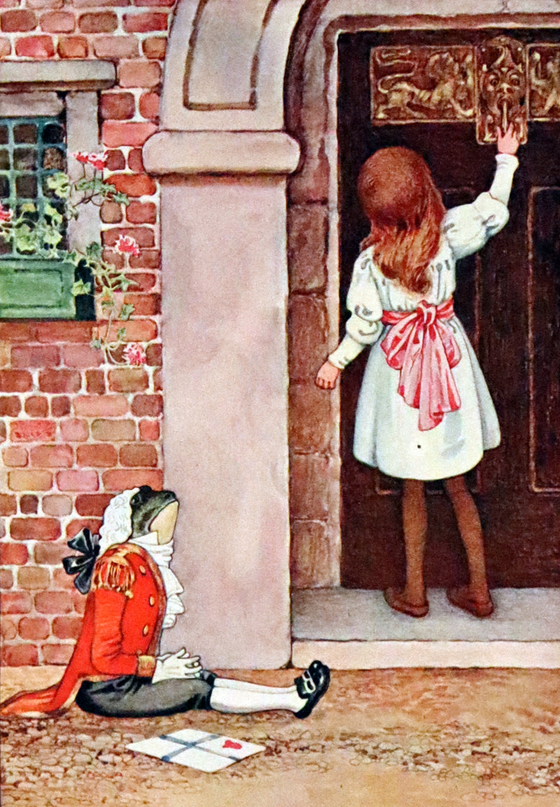 1908 Rare Book - Alice's Adventures in Wonderland Illustrated by Amy Millicent Sowerby. 1st US Edition.