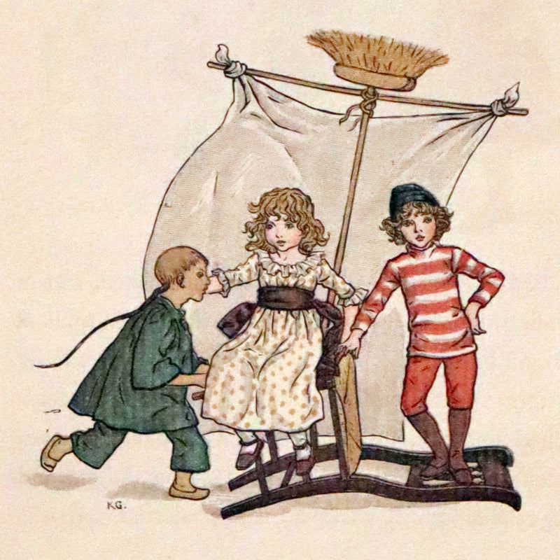 1886 Rare First Edition - The Queen of the Pirate Isle with an autograph letter signed by Kate Greenaway.