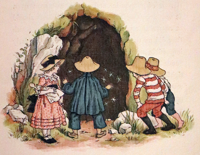 1886 Rare First Edition - The Queen of the Pirate Isle with an autograph letter signed by Kate Greenaway.