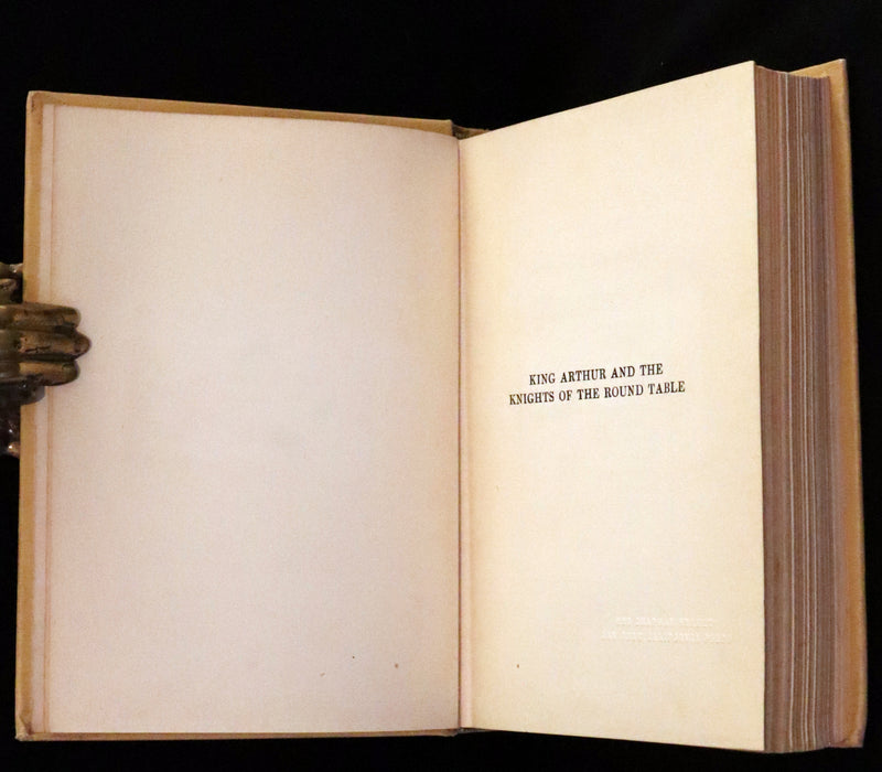 1919 Rare First Illustrated Edition by Lancelot Speed - King Arthur and the Knights of the Round Table.