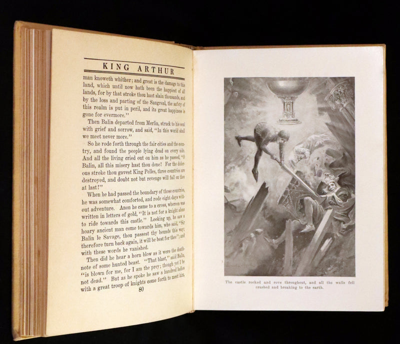 1919 Rare First Illustrated Edition by Lancelot Speed - King Arthur and the Knights of the Round Table.