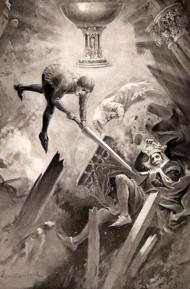 1919 Rare First Illustrated Edition by Lancelot Speed - King Arthur and the Knights of the Round Table.