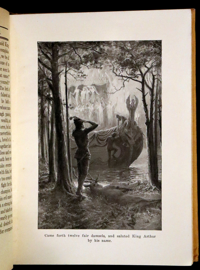 1919 Rare First Illustrated Edition by Lancelot Speed - King Arthur and the Knights of the Round Table.