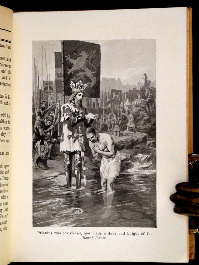 1919 Rare First Illustrated Edition by Lancelot Speed - King Arthur and the Knights of the Round Table.