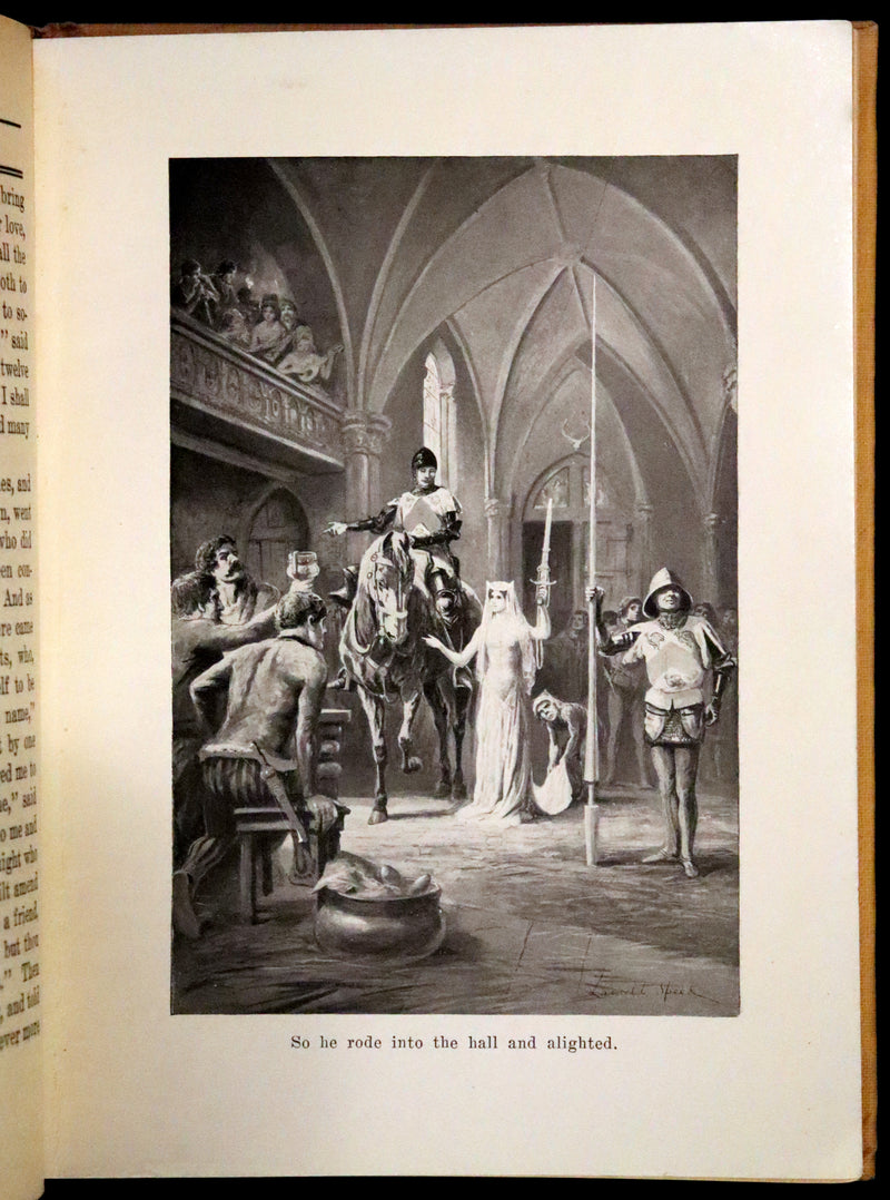 1919 Rare First Illustrated Edition by Lancelot Speed - King Arthur and the Knights of the Round Table.