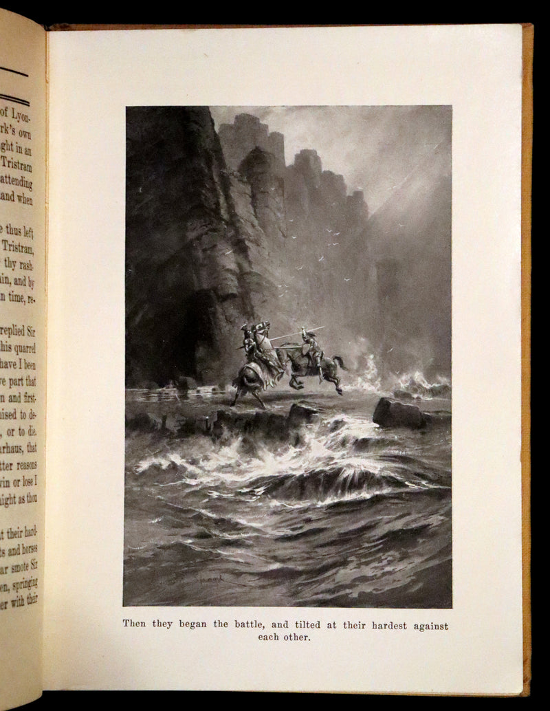 1919 Rare First Illustrated Edition by Lancelot Speed - King Arthur and the Knights of the Round Table.