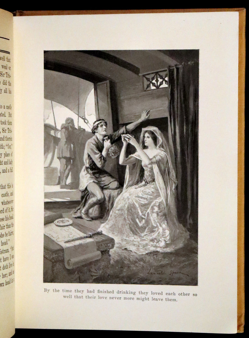 1919 Rare First Illustrated Edition by Lancelot Speed - King Arthur and the Knights of the Round Table.
