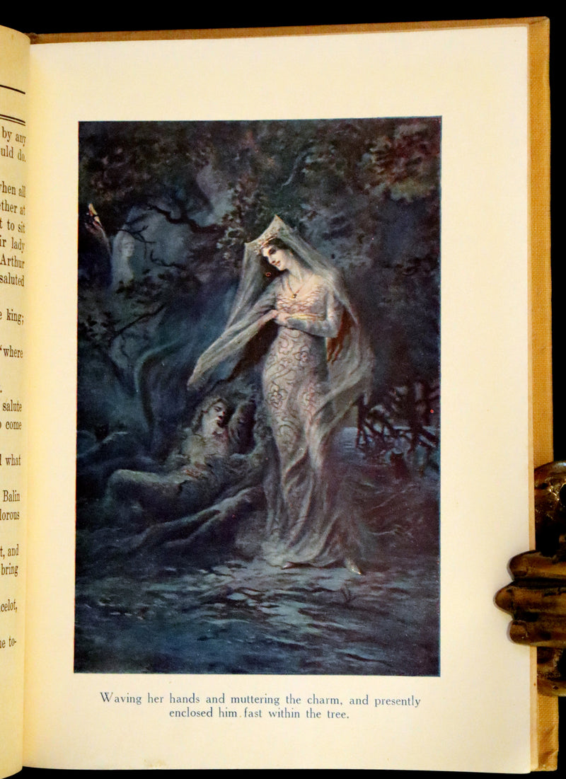 1919 Rare First Illustrated Edition by Lancelot Speed - King Arthur and the Knights of the Round Table.