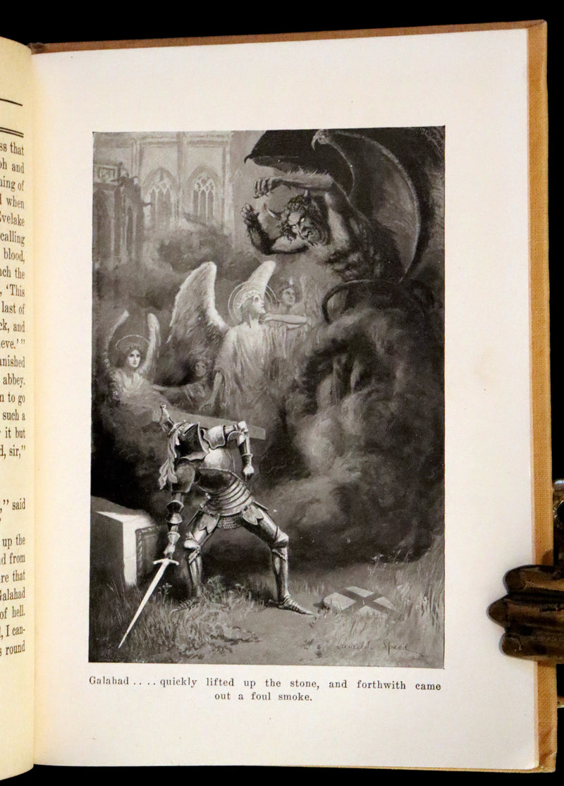 1919 Rare First Illustrated Edition by Lancelot Speed - King Arthur and the Knights of the Round Table.