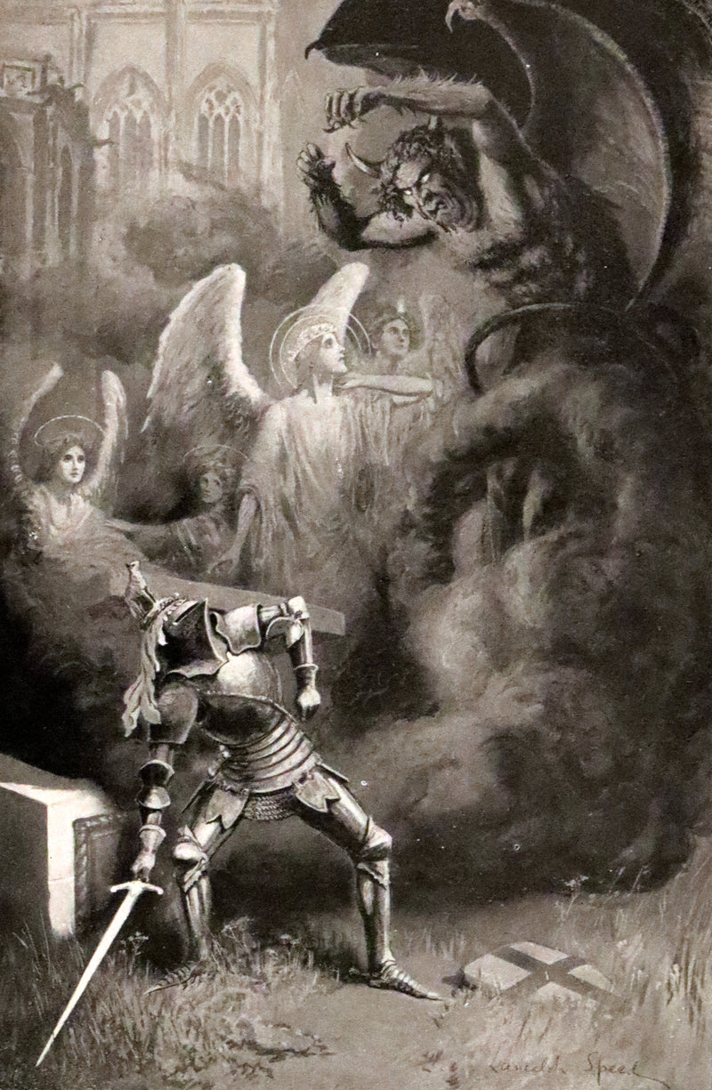 1919 Rare First Illustrated Edition by Lancelot Speed - King Arthur and the Knights of the Round Table.