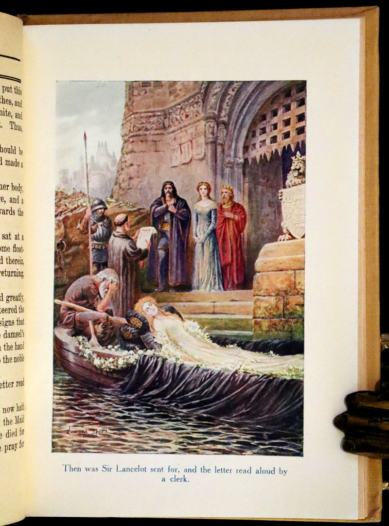 1919 Rare First Illustrated Edition by Lancelot Speed - King Arthur and the Knights of the Round Table.
