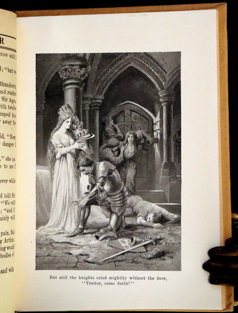 1919 Rare First Illustrated Edition by Lancelot Speed - King Arthur and the Knights of the Round Table.
