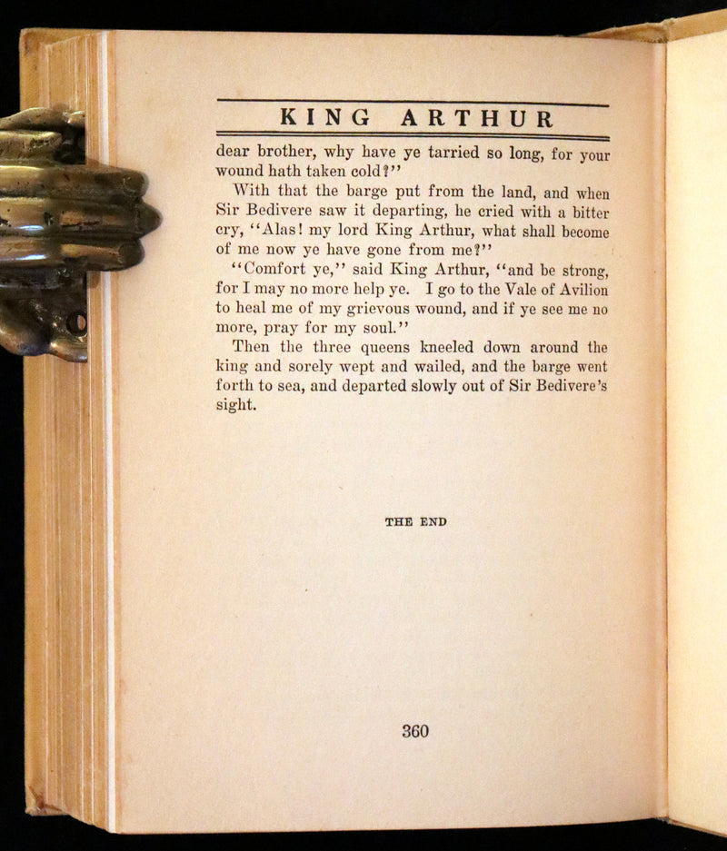 1919 Rare First Illustrated Edition by Lancelot Speed - King Arthur and the Knights of the Round Table.